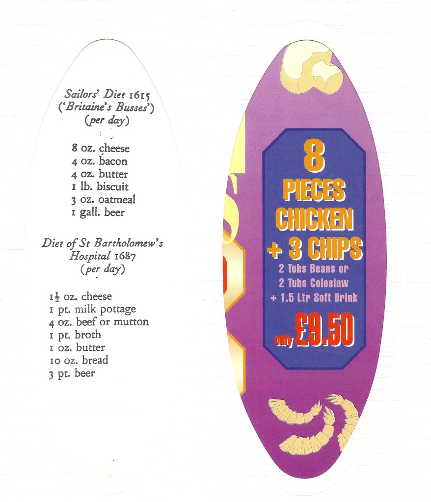 Sandra Cross » Blog Archive » Sailors’ Diet