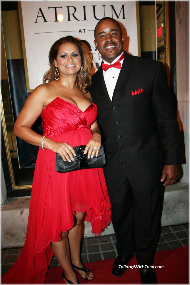 Brian Jordan and wife Sandra Rose