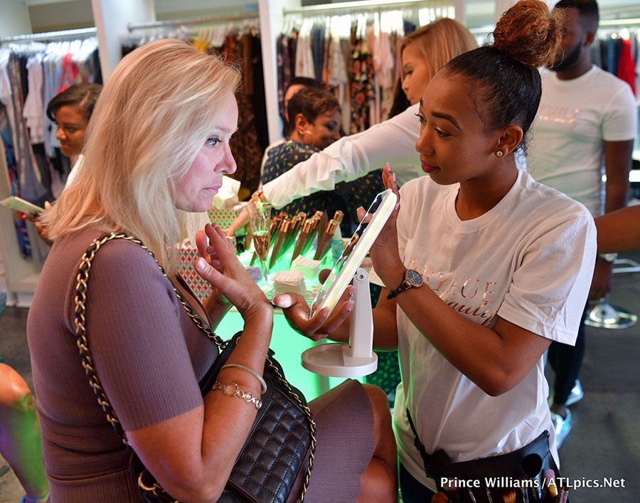 PICS Stars Attend EveryHue Beauty PopUp Shop at SWAGG Boutique in