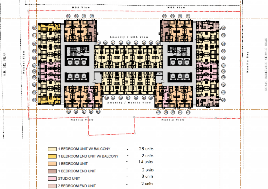 Floor Plans Sands Residences by SMDC