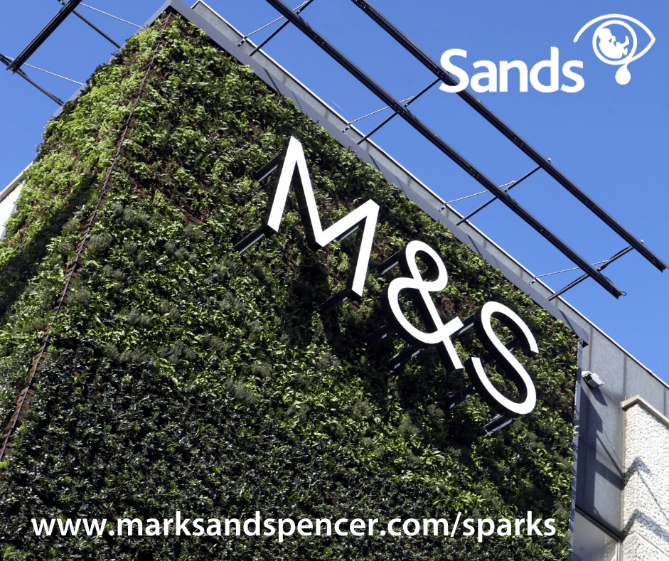 Sands partners with M&S Sparks Sands Saving babies' lives