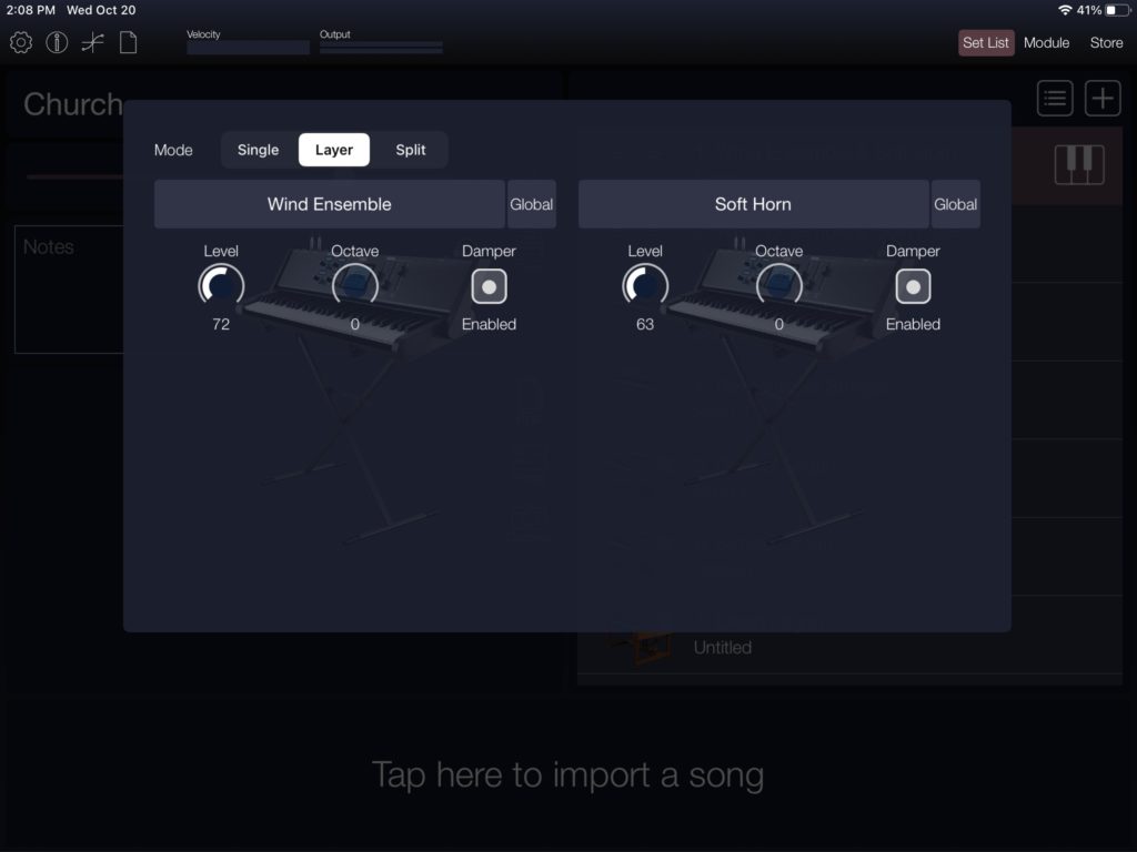 SampleTank IOS and Miroslav vs. Module Pro Sand, software and sound
