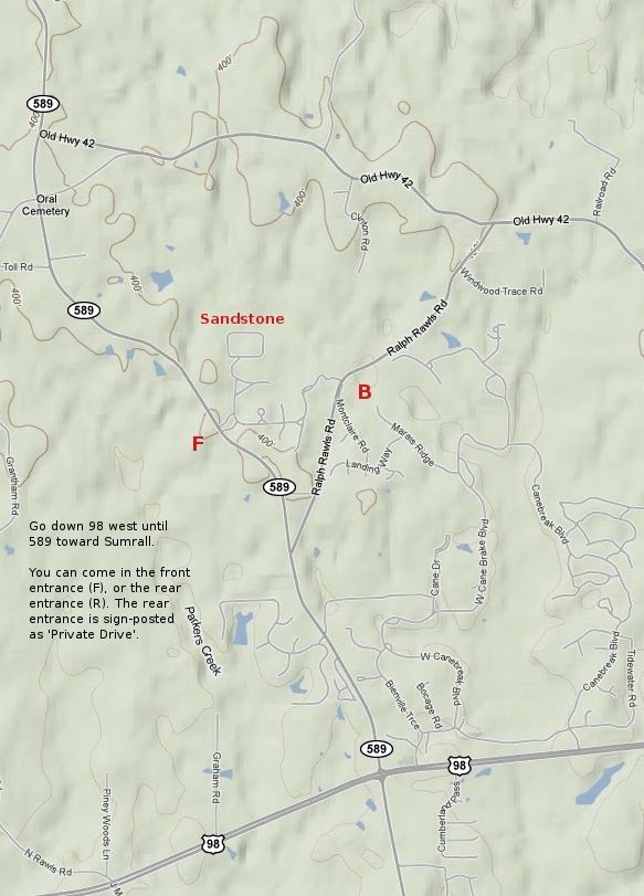 Sandstone Homeowners Association, Sandstone Community maps