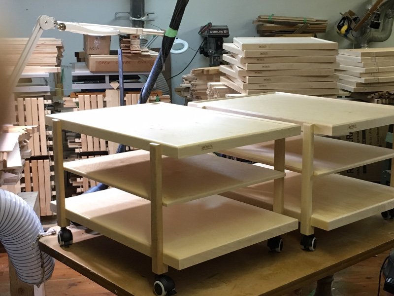 Rolling Sand Tray Cart Model "C" (trays sold separately) Sand Trays