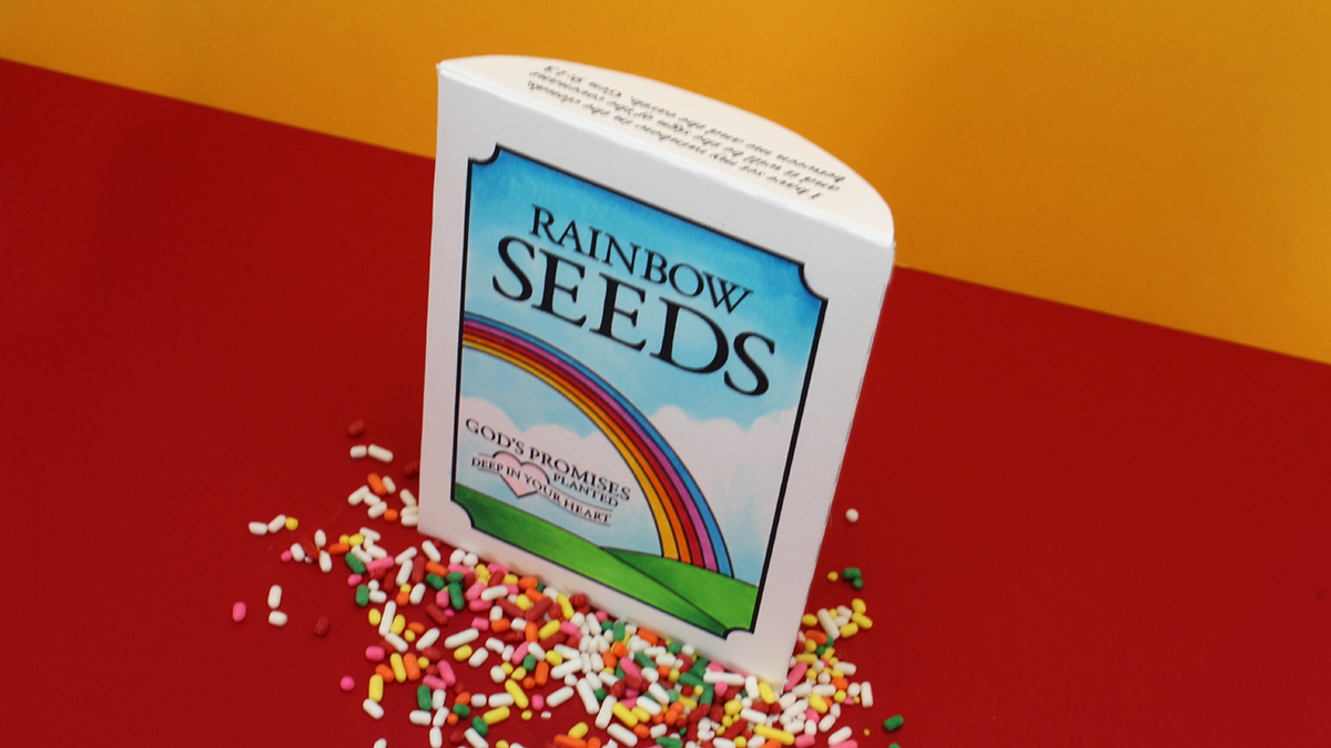 Rainbow Seed Packet Template (Downloadable)