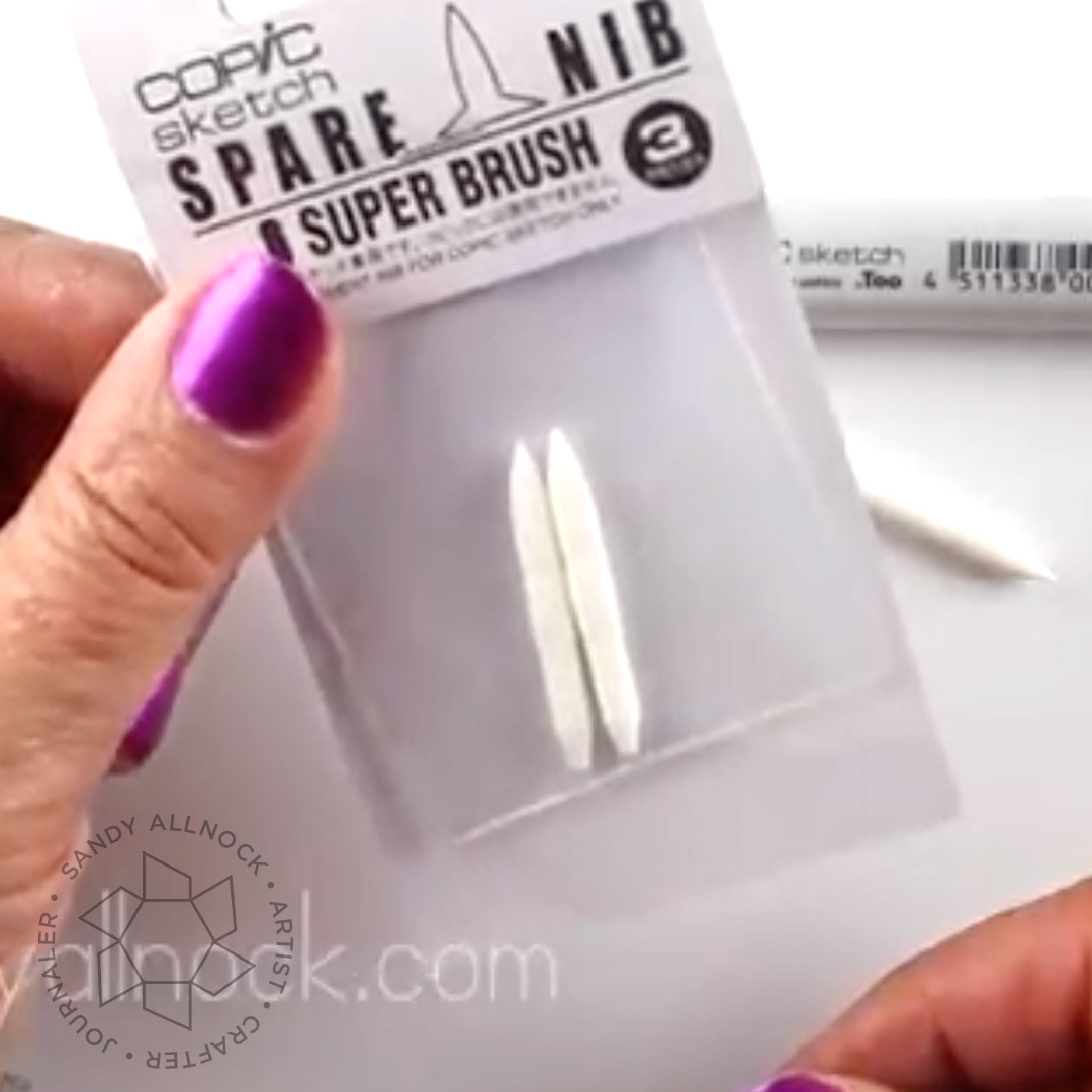 When and how to change Copic nibs and refill markers Sandy Allnock