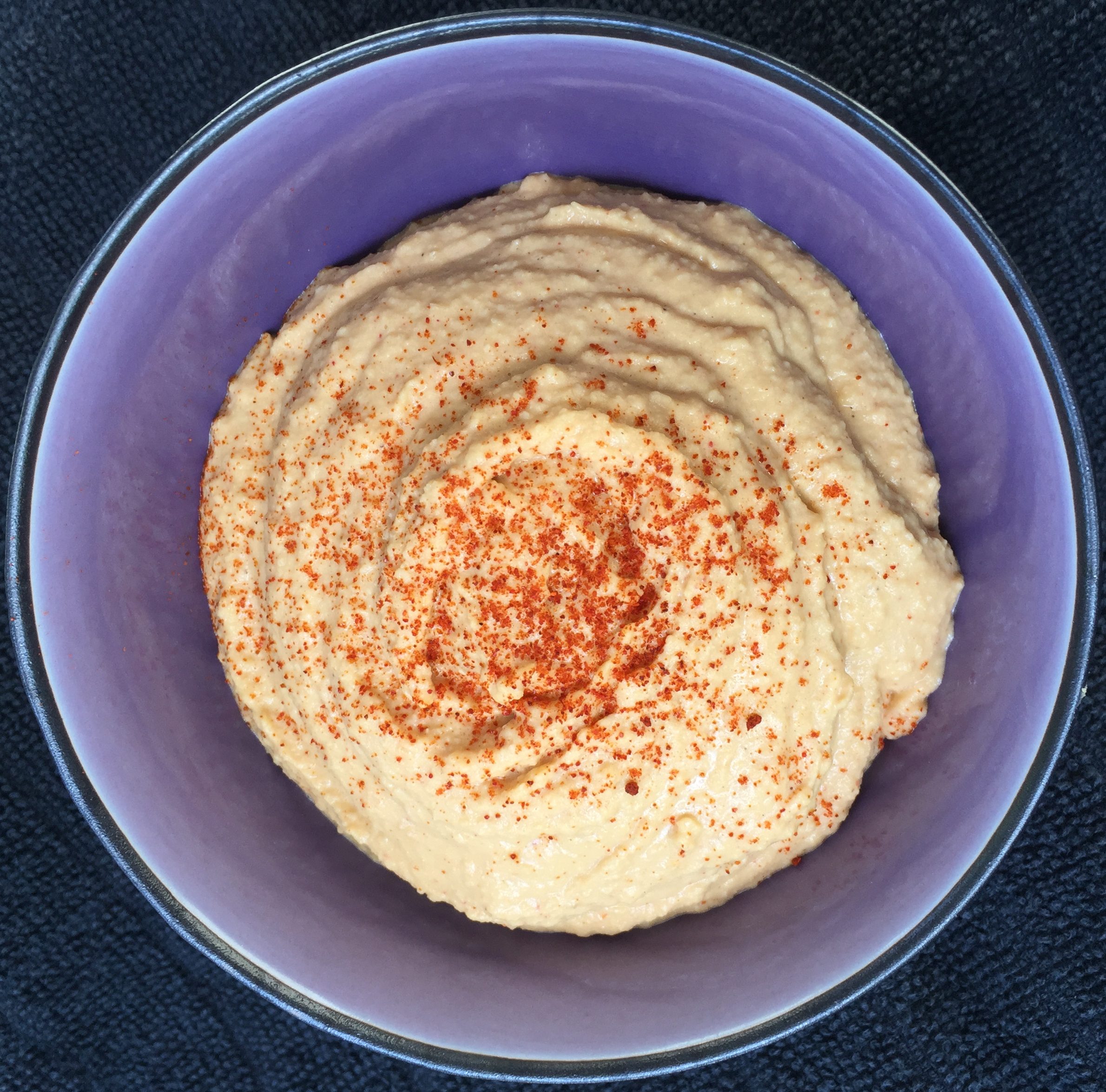 5 Ingredient Smoked Paprika Hummus Sandy Apple simple nutrition