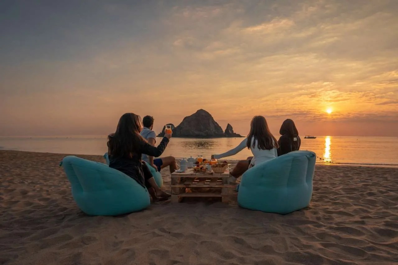 Sunrise Breakfast at Sandy Beach Resort