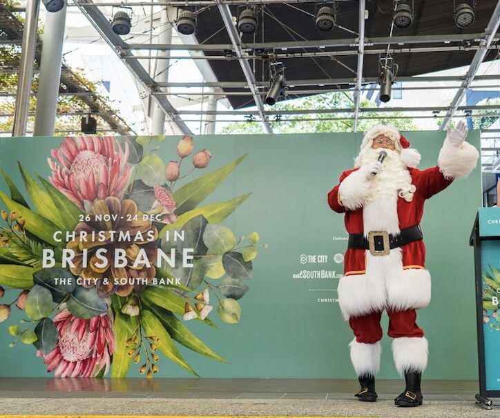 Christmas in Brisbane Councillor Sandy Landers