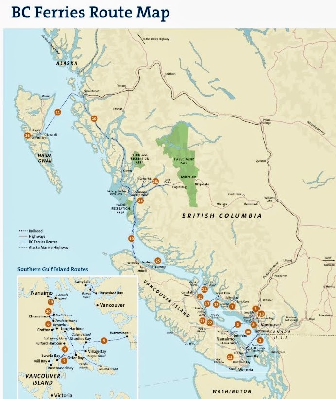 Prince Rupert to Smithers, B.C. Heading East along Highway 16. Sandy