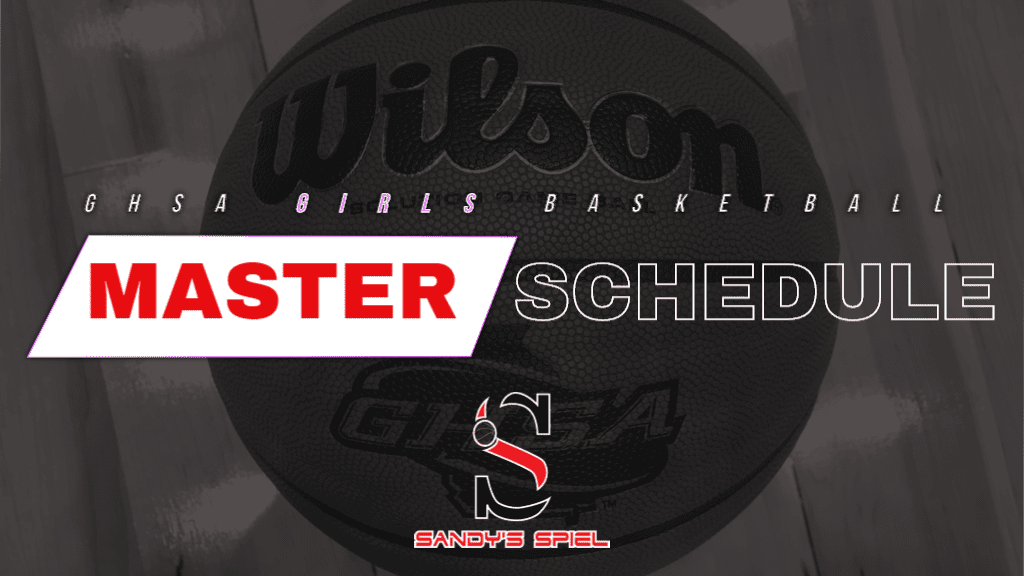 2020 GHSA Girls Basketball Region Tournaments Sandy's Spiel