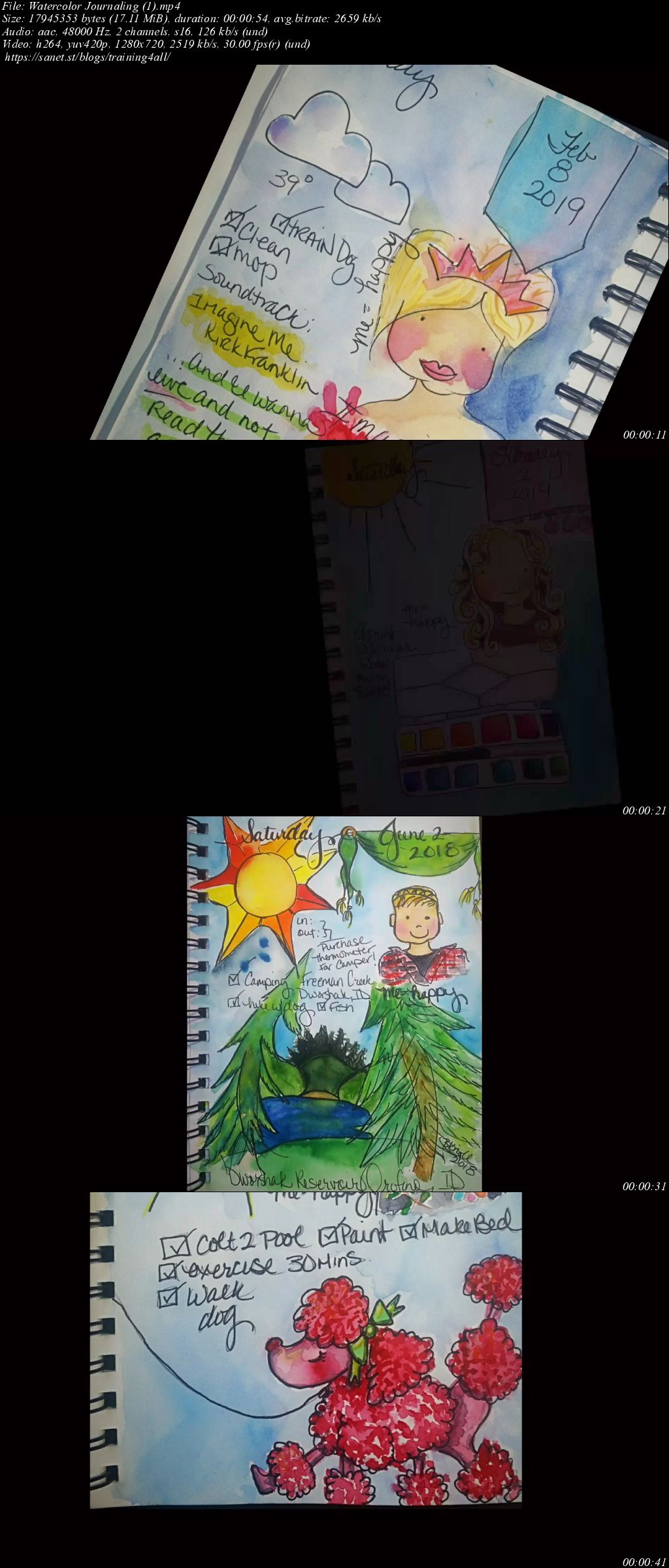 Download Watercolor Journaling for Beginner & Artists