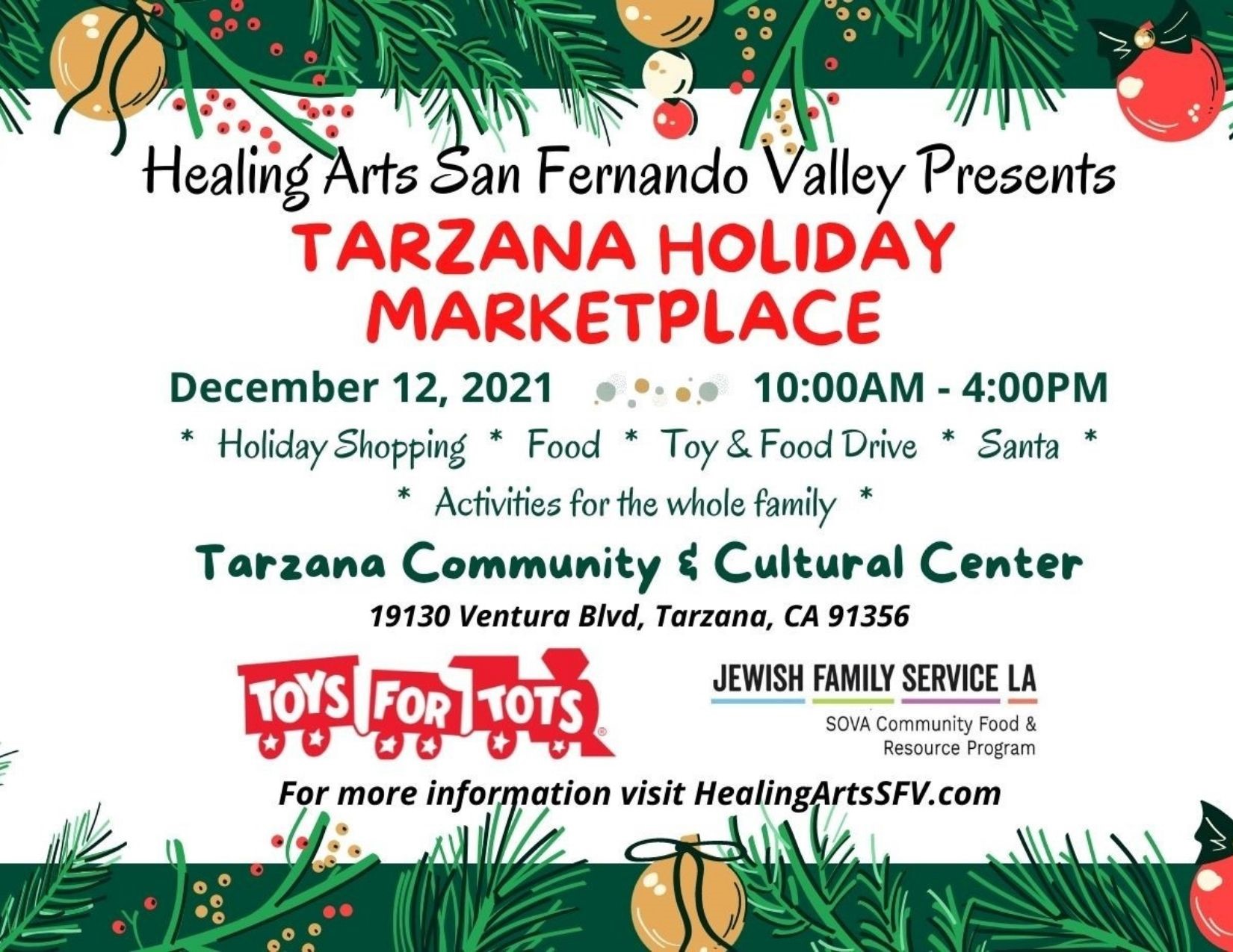 Tarzana Holiday Marketplace The San Fernando Valley Sun