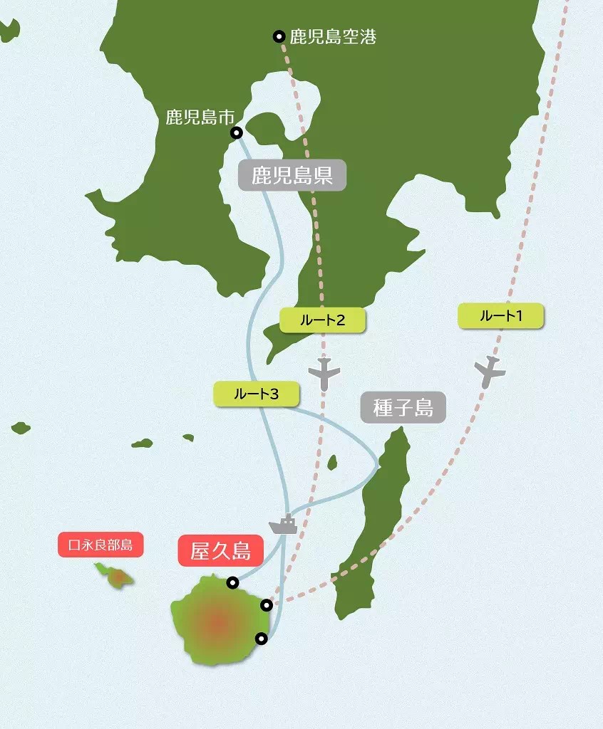 屋久島に辿り着く方法！ YAKUSHIMAすごしかた講座