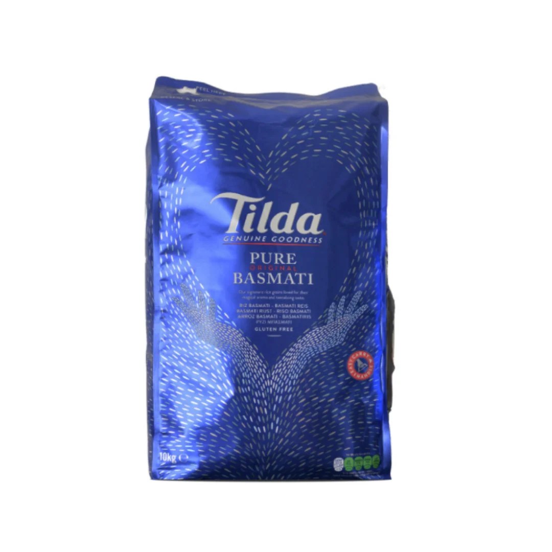 Tilda Pure Basmati Rice 10kg Sangamitra Bit Grocery