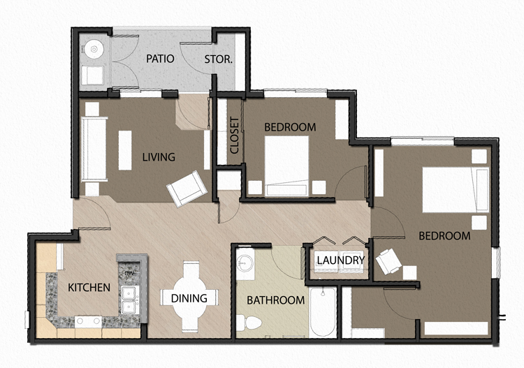 Planos Sanger Crossing Apartments Affordable Housing in Sanger