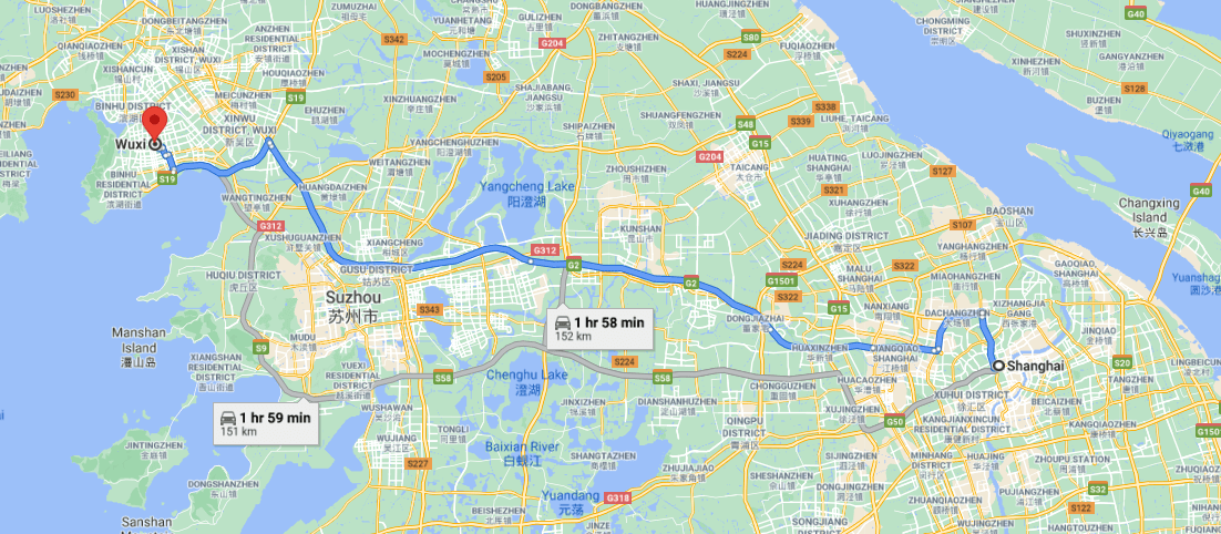 Export from Nearest port by Wuxi City by Ocean/ air freight shipping