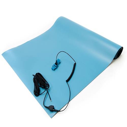 Heat resistant ESD rubber mat