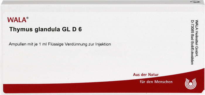 THYMUS GLANDULA GL D 6 Ampullen (10X1) SaniPlus Direkt