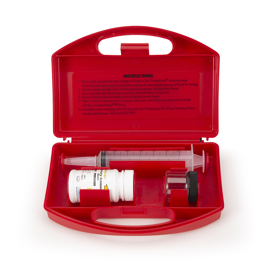 QuatCheck Kit, Quaternary Ammonium Testing Kit Sani Professional