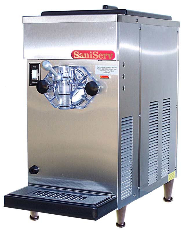 Model 707 Counter top frozen beverage machine with AccuFreeze control. High capacity with 110