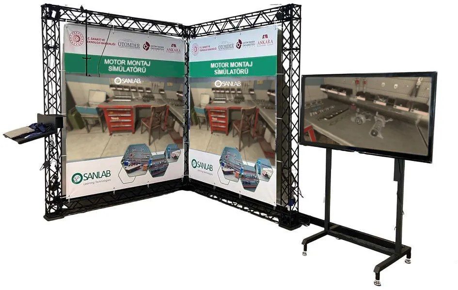 VR Engine Building Simulator for Advanced Mechanic Training