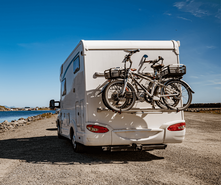 Bike Rack Fireside RV Rental San Marcos, TX