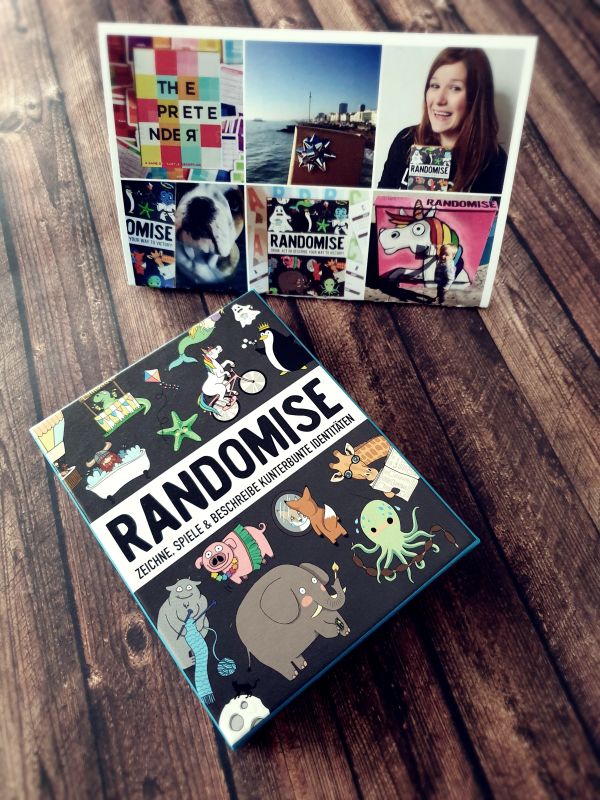 Randomise Partyspiel für lustige Abende Sannes Block