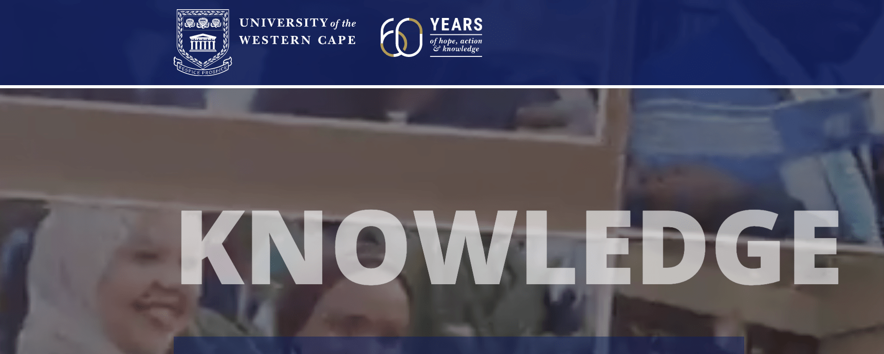 Faculties & Programmes UWC University of the.
