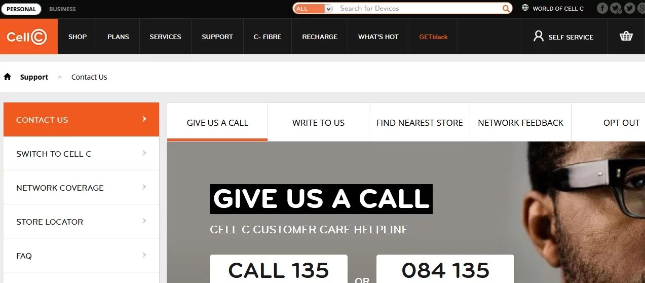 Cell C Customer Care Helpline Number » SANotify