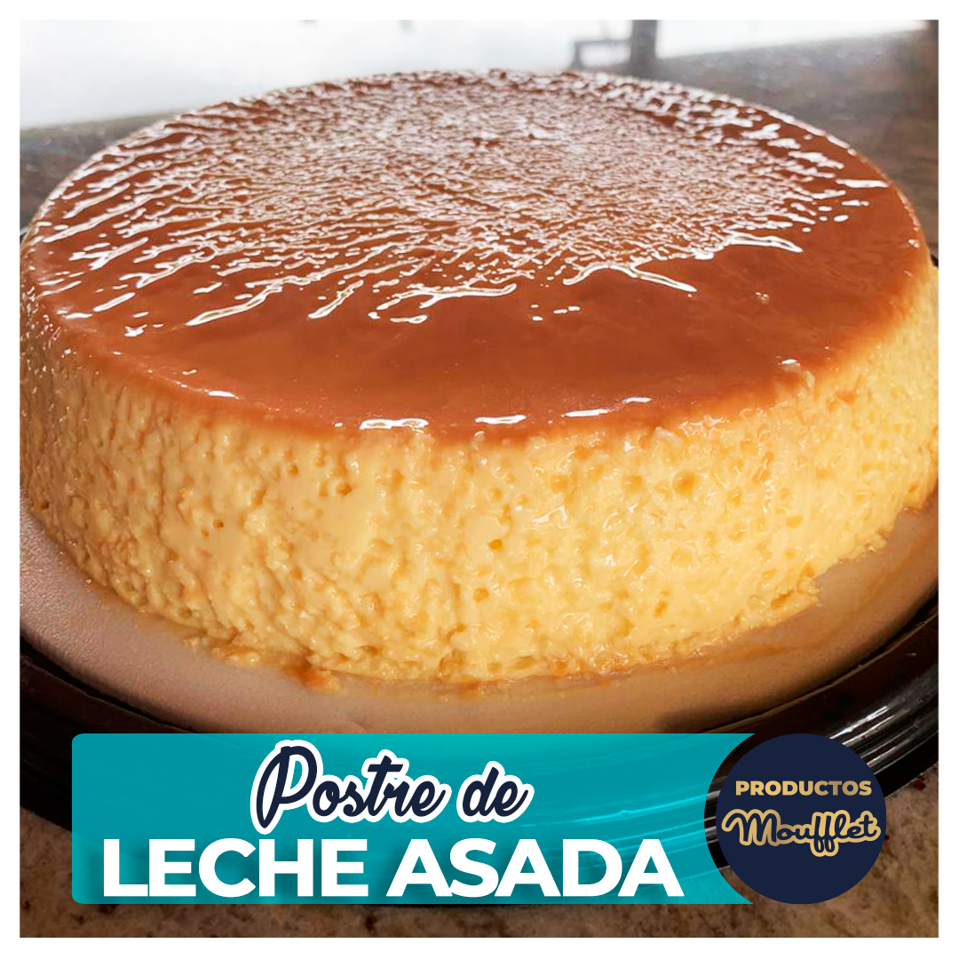 Postre de leche asada Sanres Parrilla Colombiana
