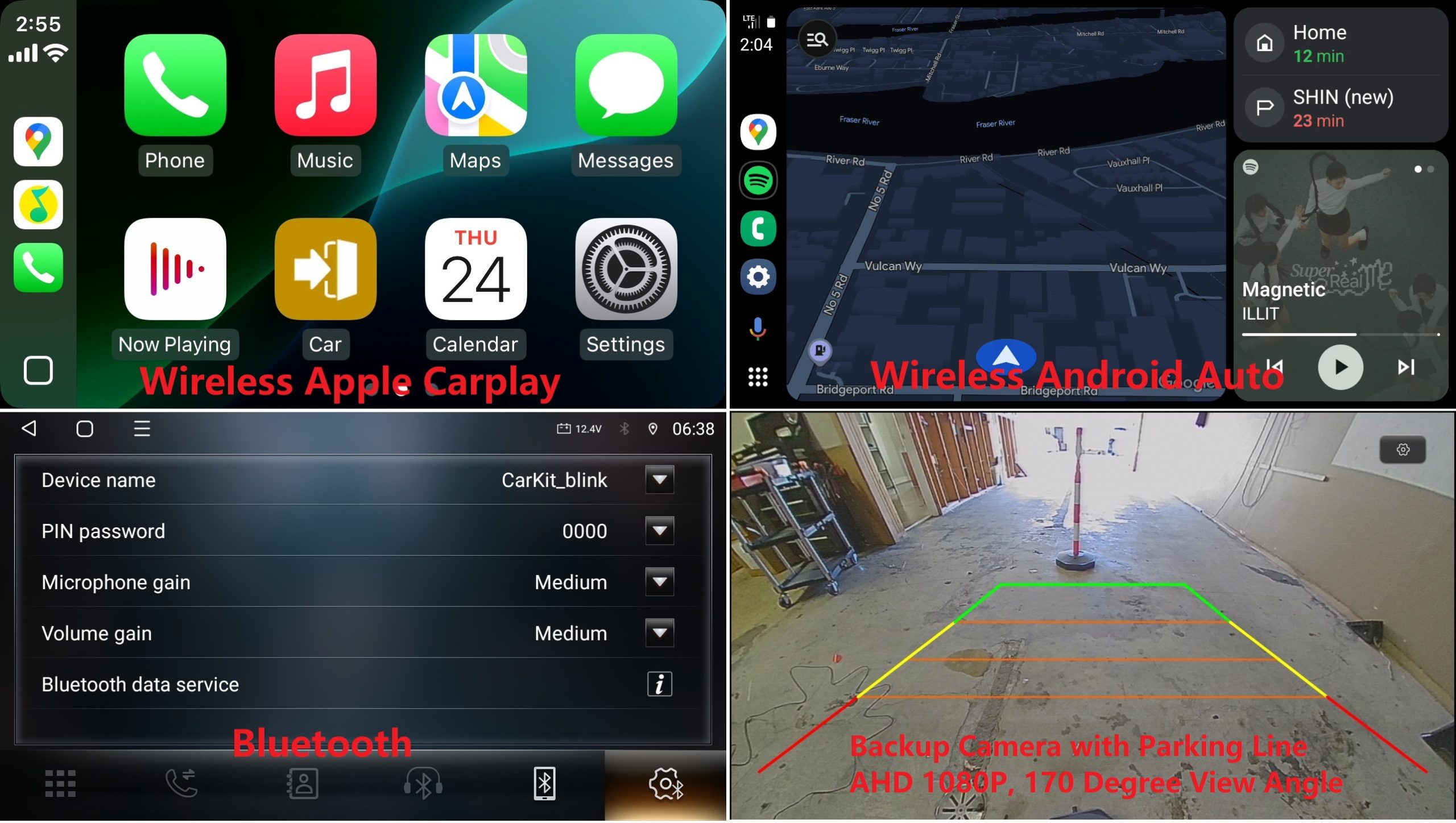 Subaru Car Stereo with Apple CarPlay & Android Auto | Touchscreen
