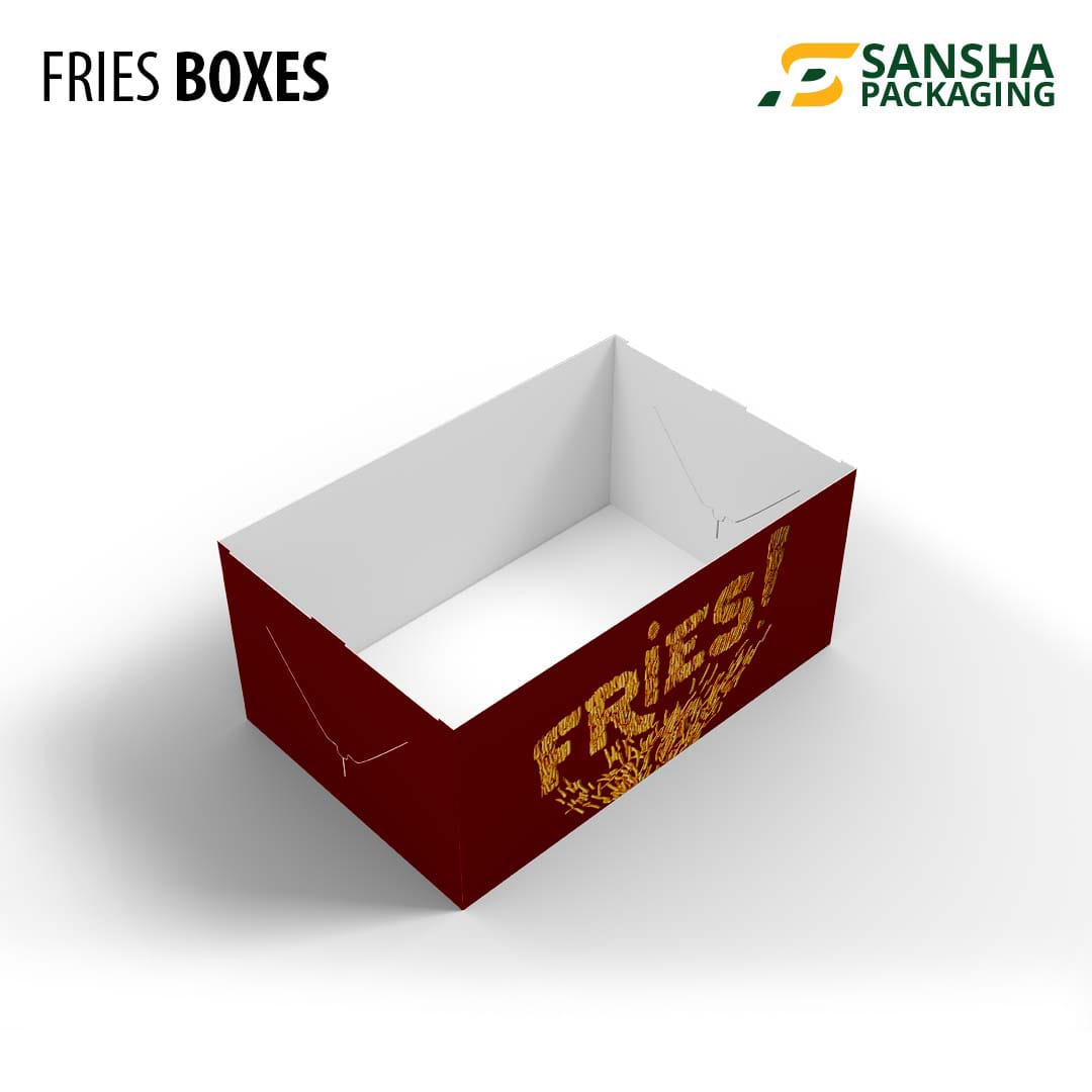 Boxes for Fries Sansha Packaging