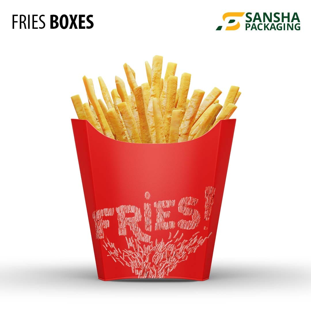 Boxes for Fries Sansha Packaging