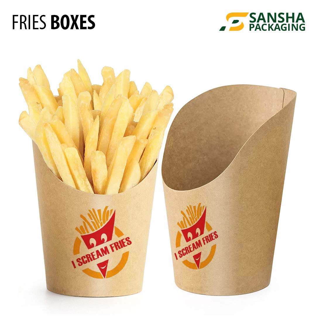 Boxes for Fries Sansha Packaging