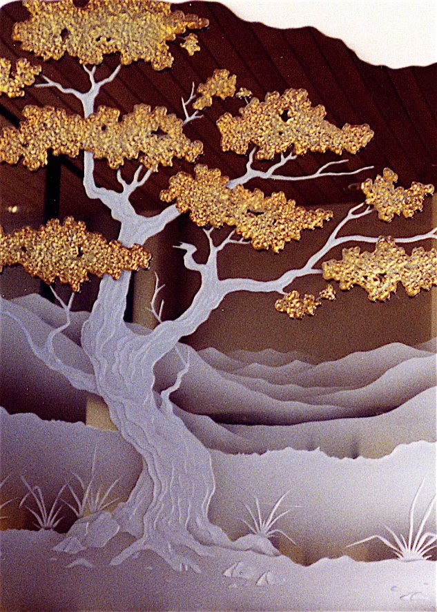 How To Color Etching On Glass Glass Designs