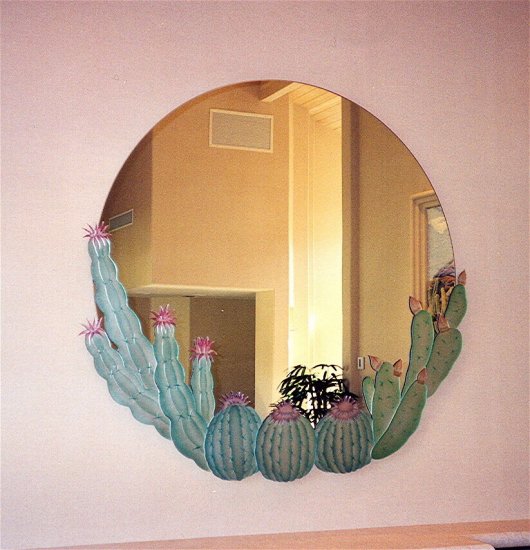 decorative mirrors Sans Soucie Art Glass