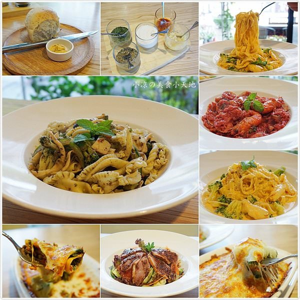 『台中。西屯區』米蘭街義式小館║中科商圈必吃美食，手工六款麵條任你挑，獨特章魚麵十指大動推薦！還有平價的商業午餐唷～（免費WiFi/平日不限時，假日1.5小時／免費插頭／寵物友善店）