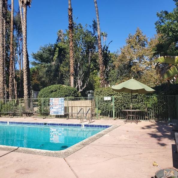 Village Green & Pool The Santa Anita Church