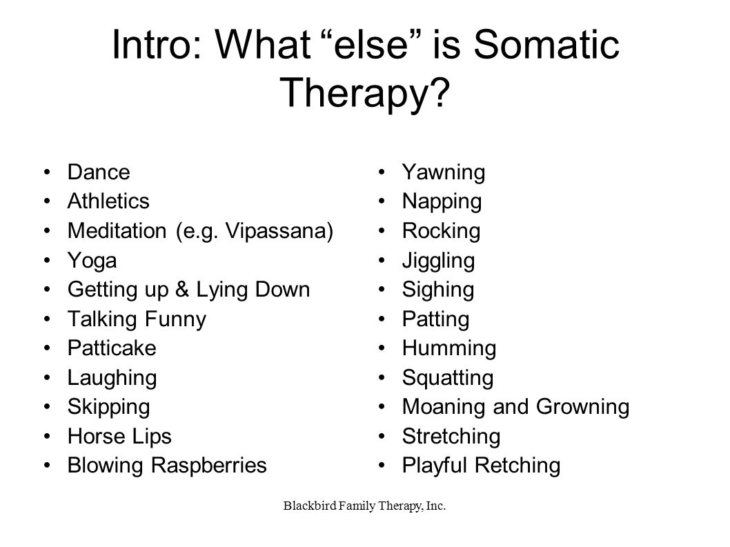 What is Somatic Bodywork & Somatic Psychotherapy? ⋆ Santa Barbara Deep