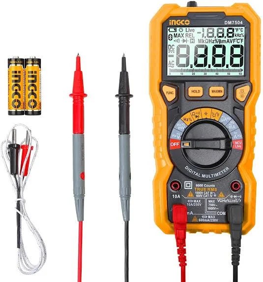 Ingco Dm 7504 Digital Auto Range Multimeter Santa