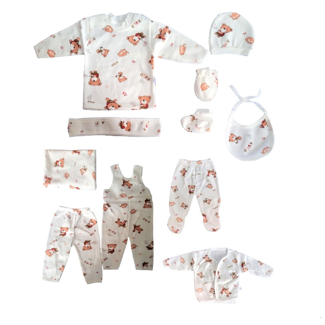 11 Pcs Newborn Baby Clothes Receiving Set Santa
