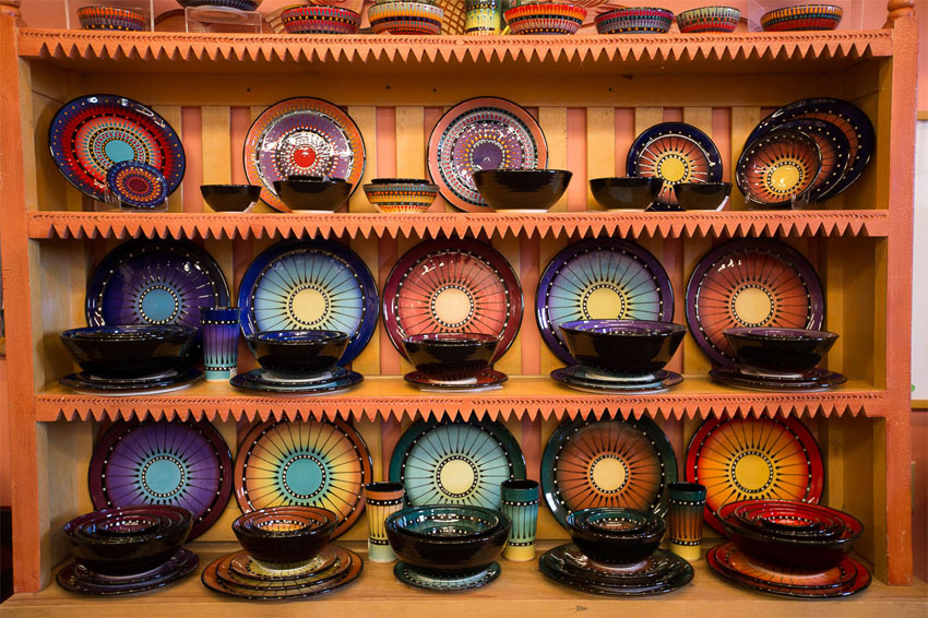 Santa Fe Pottery Double Take of Santa Fe