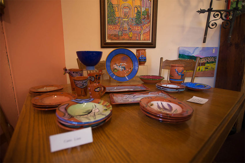Santa Fe Pottery Double Take of Santa Fe