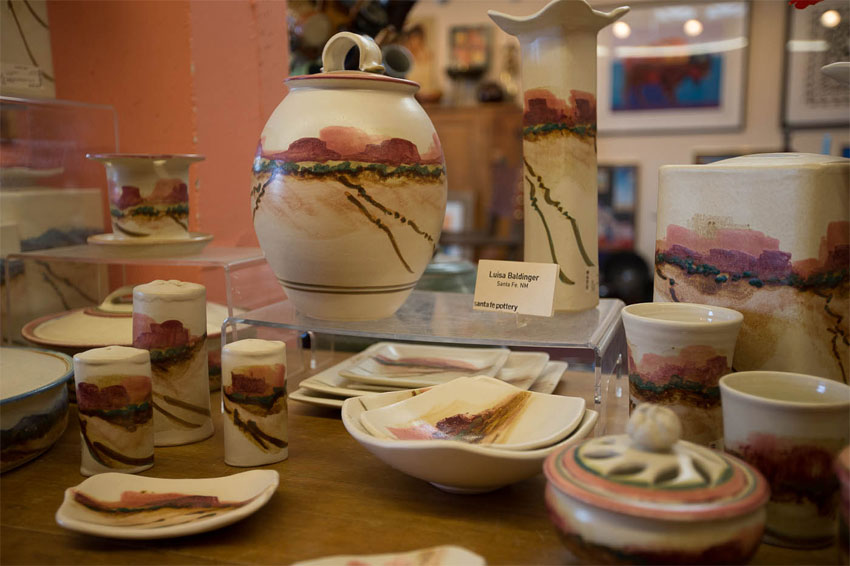 Santa Fe Pottery Double Take of Santa Fe