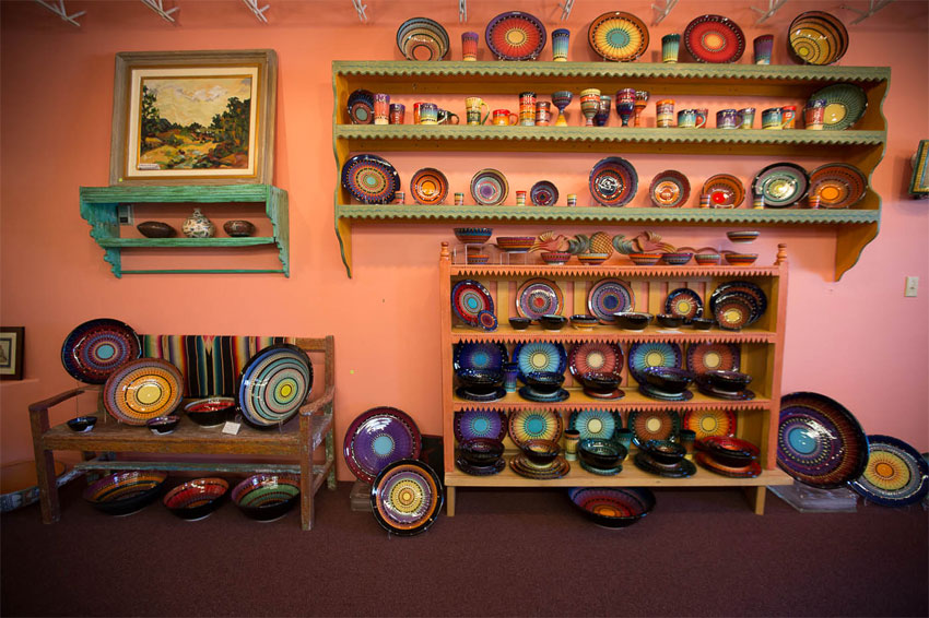 Santa Fe Pottery Double Take of Santa Fe