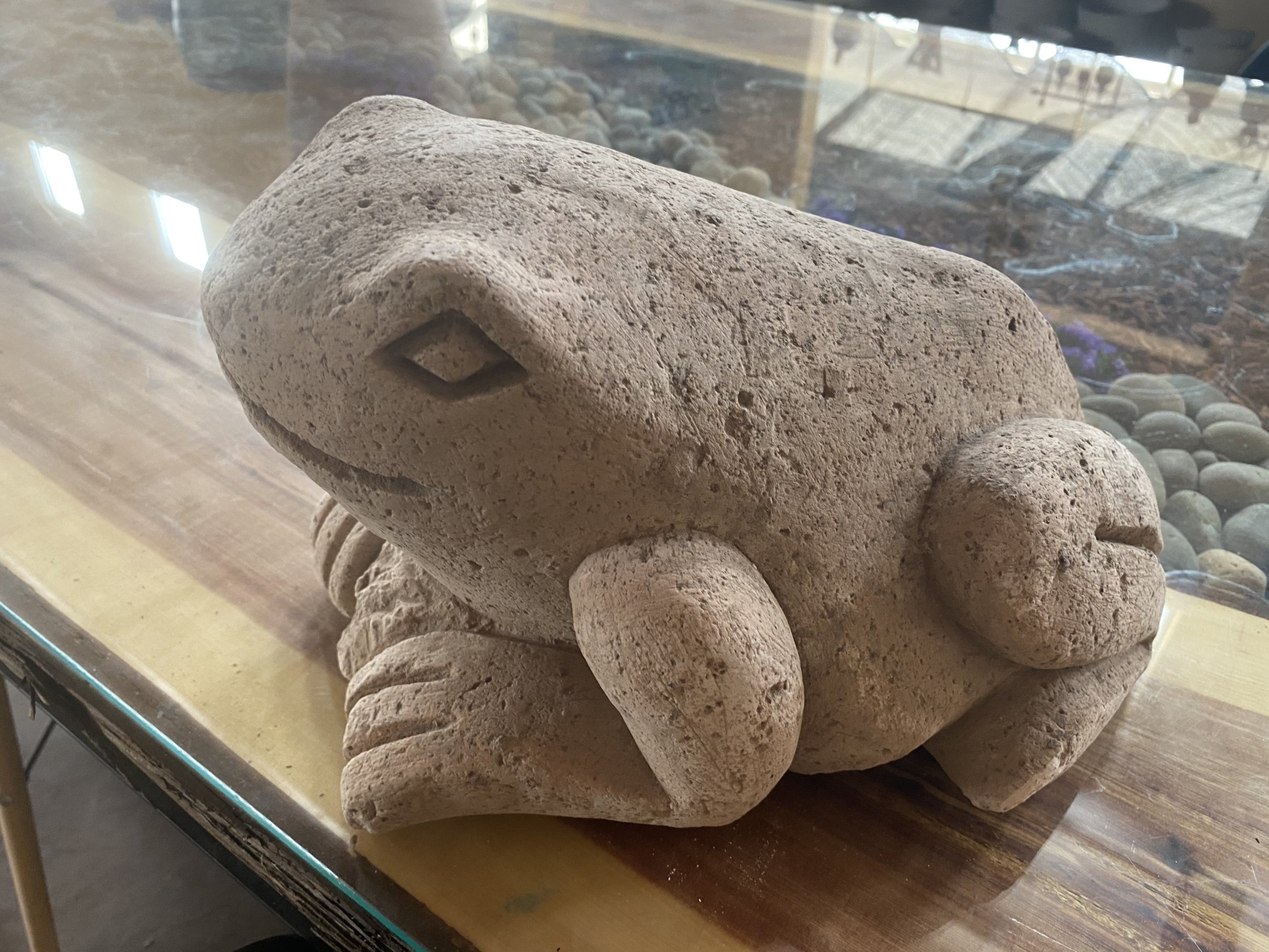 Campania Stone Frog McCumber Fine Gardens