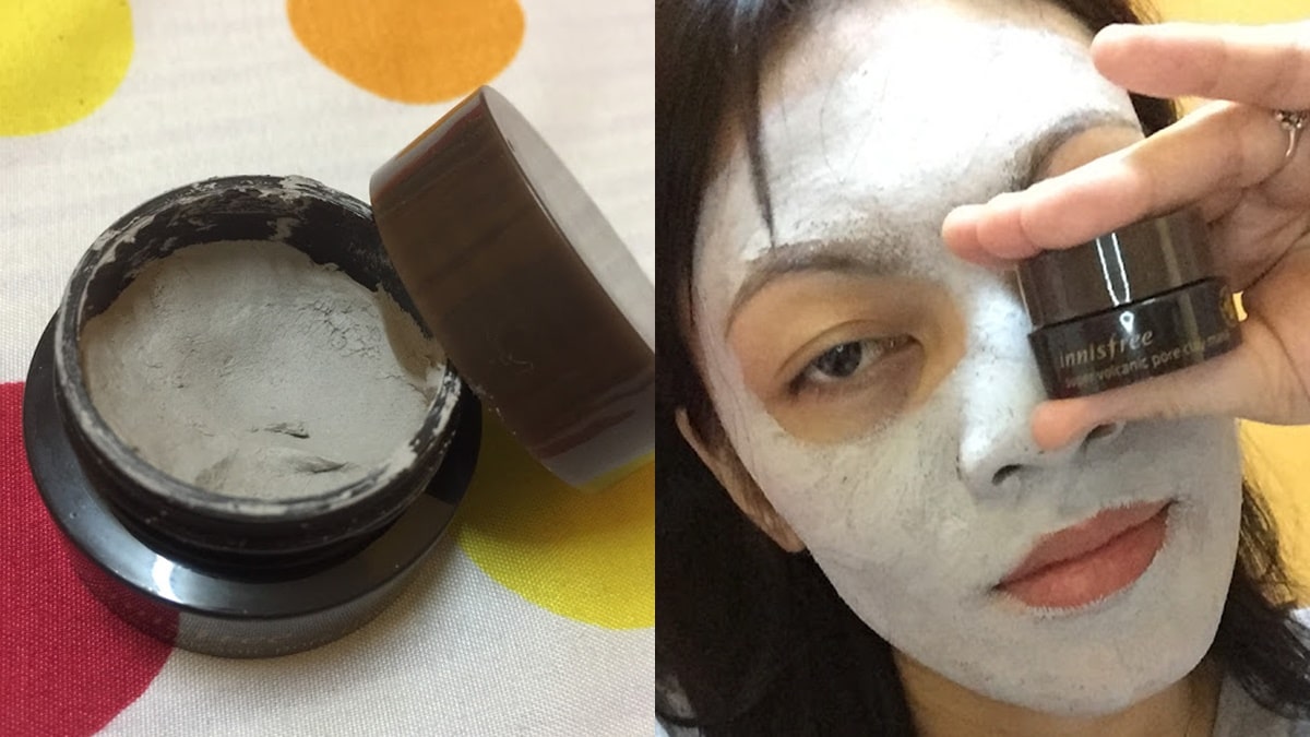 Review Super Volcanic Pore Clay Mask Innisfree Santai Sini