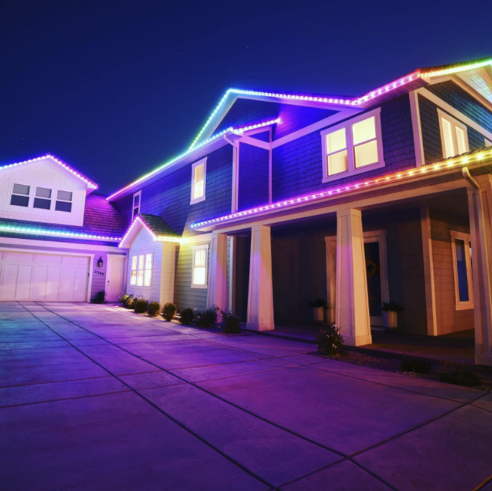Permanent Christmas Light Installation in Fairfield, CT Santella Electric