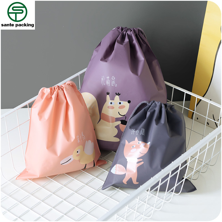 Plastic Drawstring Bags